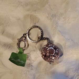 Vera Bradley Floral Lavender Key Holder